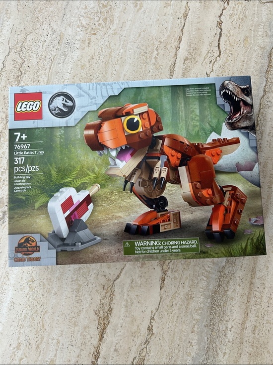 Lego Other - NEW 🆕 Lego Jurassic World Little Eater T. rex in Orange and Brown 76967 sealed